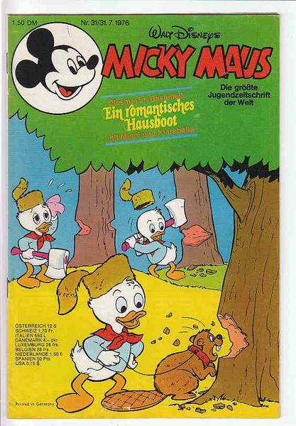 Micky Maus 1976: Nr. 31:
