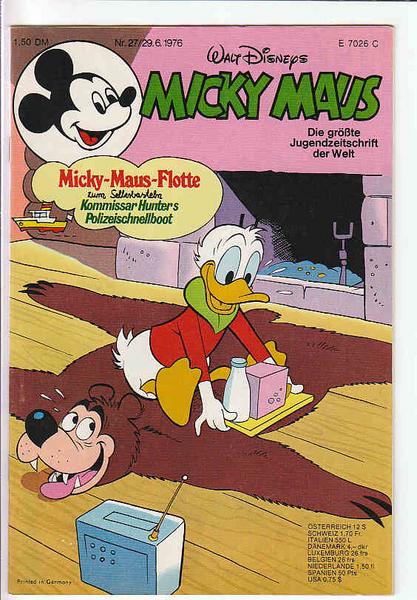 Micky Maus 1976: Nr. 27: