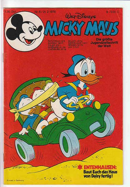 Micky Maus 1976: Nr. 8: