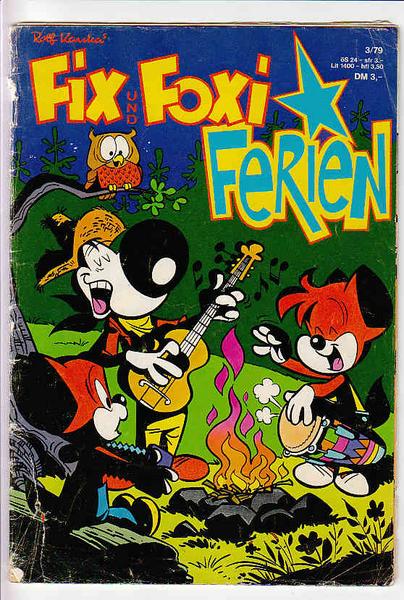 Fix und Foxi Sonderheft 1979: Nr. 3: Ferien