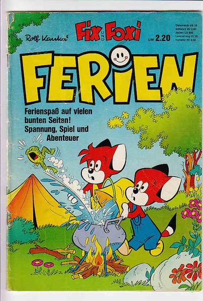 Fix und Foxi Sonderheft 1974: Ferien