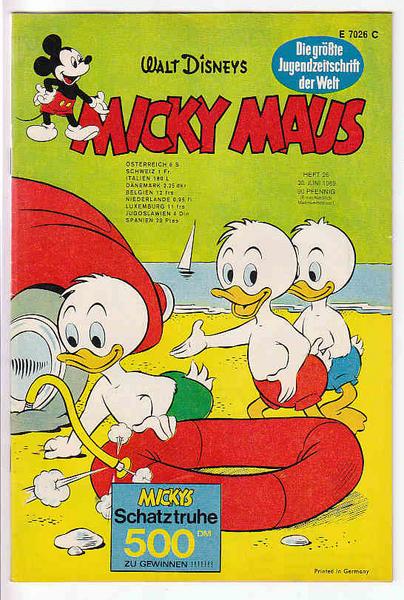 Micky Maus 1969: Nr. 26: