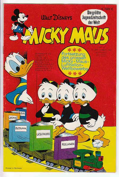 Micky Maus 1969: Nr. 38: