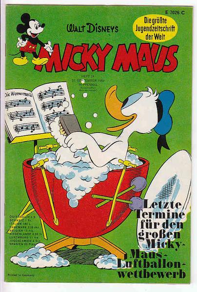 Micky Maus 1969: Nr. 39: