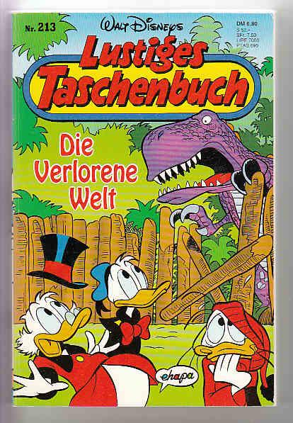 Walt Disneys Lustige Taschenbücher 213: Die verlorene Welt (LTB)