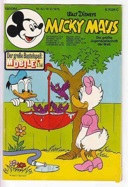 Micky Maus 1975: Nr. 42: