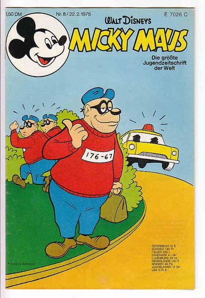 Micky Maus 1975: Nr. 8: