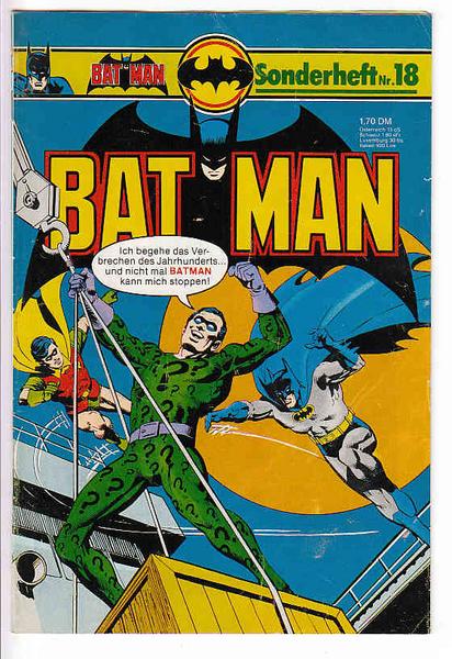 Batman Sonderheft 18:
