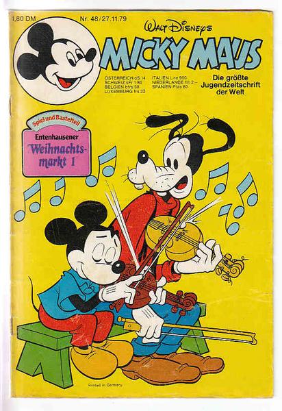 Micky Maus 1979: Nr. 48: