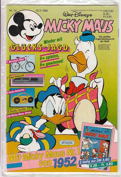 Micky Maus 1988: Nr. 14: