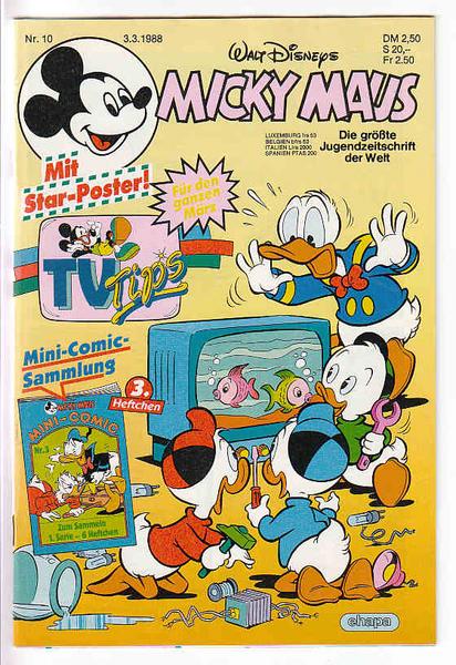 Micky Maus 1988: Nr. 10: