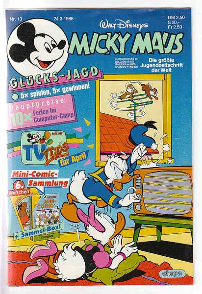 Micky Maus 1988: Nr. 13: