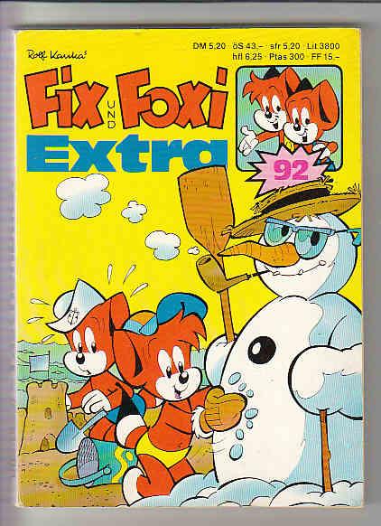 Fix und Foxi Extra 92: