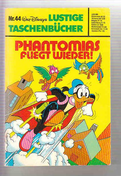 Walt Disneys Lustige Taschenbücher 44: Phantomias fliegt wieder ! (1. Auflage) (LTB)