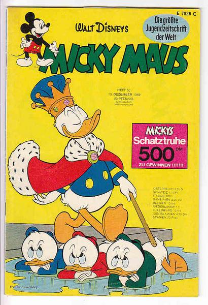 Micky Maus 1969: Nr. 50: