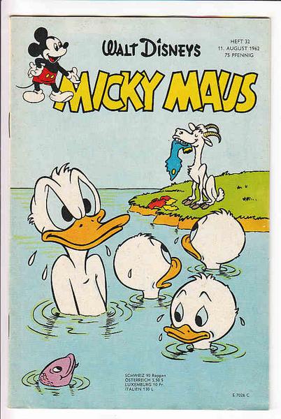 Micky Maus 1962: Nr. 32: