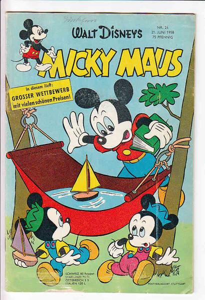 Micky Maus 1958: Nr. 24: