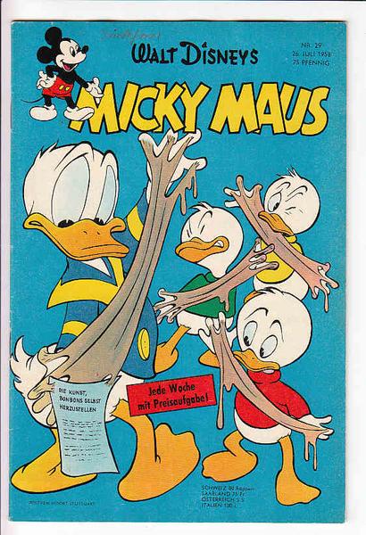 Micky Maus 1958: Nr. 29: