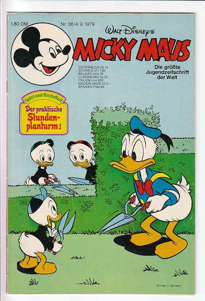 Micky Maus 1979: Nr. 36:
