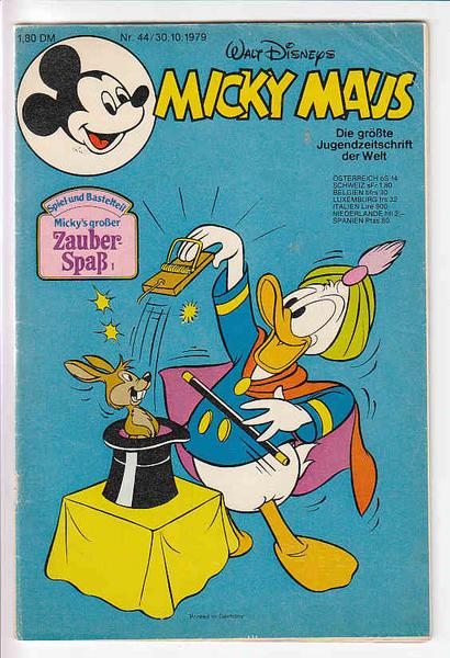 Micky Maus 1979: Nr. 44: