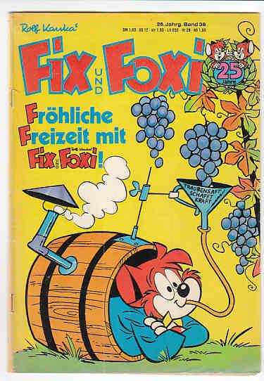 Fix und Foxi: 25. Jahrgang - Nr. 38