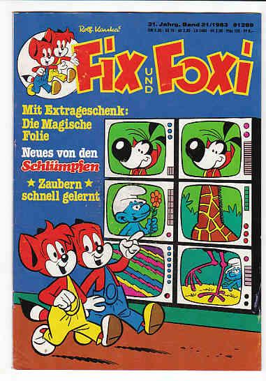 Fix und Foxi: 31. Jahrgang - Nr. 21