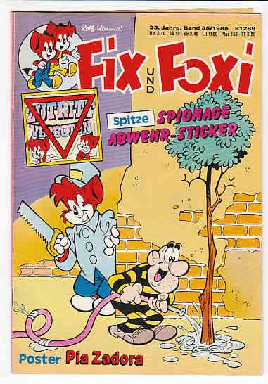 Fix und Foxi: 33. Jahrgang - Nr. 35