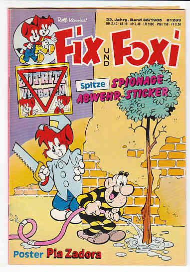 Fix und Foxi: 33. Jahrgang - Nr. 35