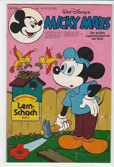 Micky Maus 1981: Nr. 14: