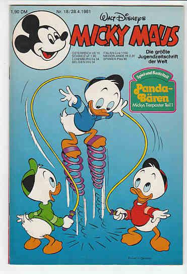 Micky Maus 1981: Nr. 18: