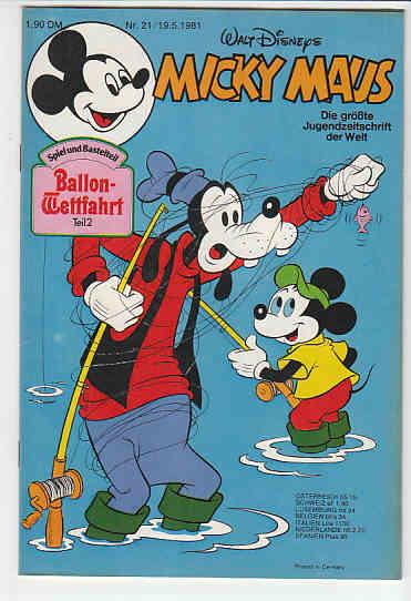 Micky Maus 1981: Nr. 21: