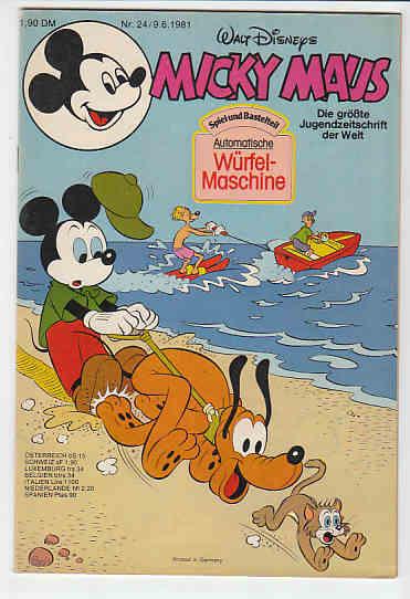 Micky Maus 1981: Nr. 24: