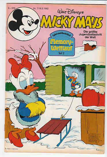 Micky Maus 1982: Nr. 7: