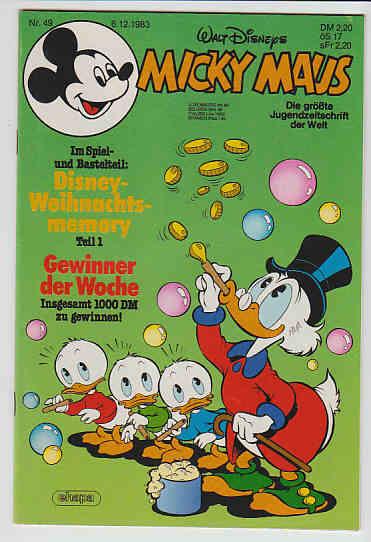 Micky Maus 1983: Nr. 49: