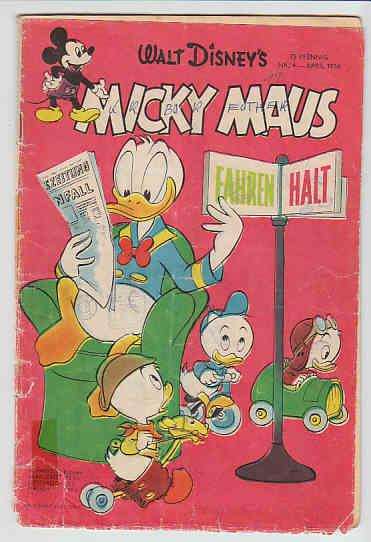 Micky Maus 1954: Nr. 4: