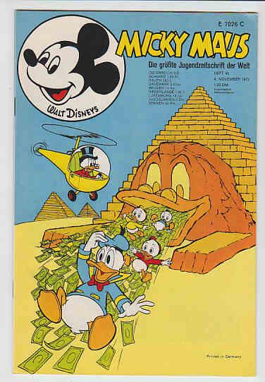 Micky Maus 1972: Nr. 45: