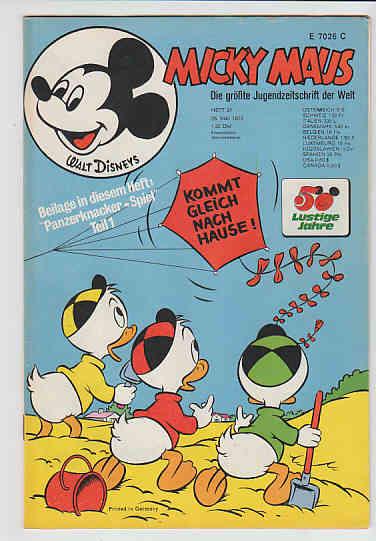 Micky Maus 1973: Nr. 21: