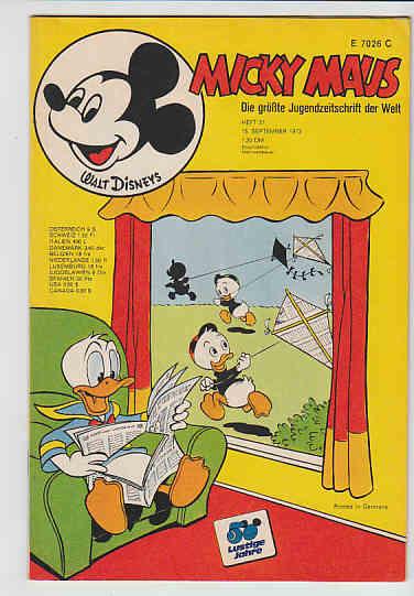 Micky Maus 1973: Nr. 37: