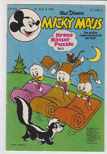 Micky Maus 1974: Nr. 31: