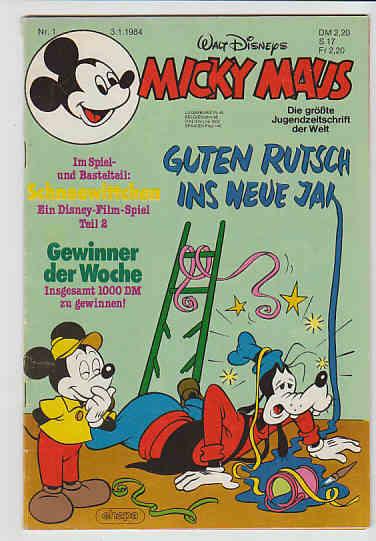 Micky Maus 1984: Nr. 1: