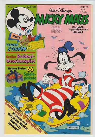 Micky Maus 1984: Nr. 27: