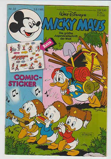 Micky Maus 1985: Nr. 32:
