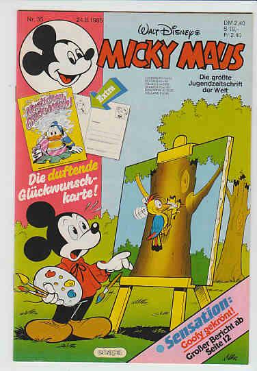 Micky Maus 1985: Nr. 35: