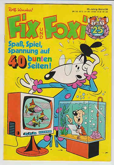 Fix und Foxi: 25. Jahrgang - Nr. 35