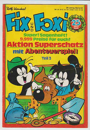 Fix und Foxi: 25. Jahrgang - Nr. 44