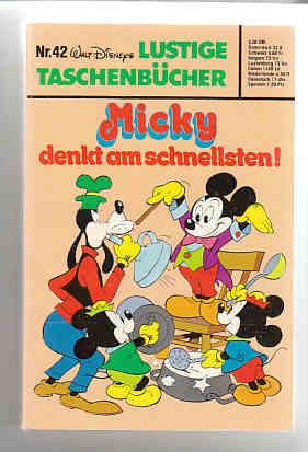 Walt Disneys Lustige Taschenbücher 42: Micky denkt am schnellsten (1. Auflage) (LTB)