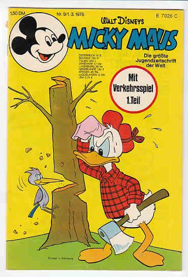 Micky Maus 1975: Nr. 9: