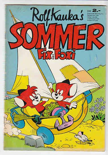 Fix und Foxi Sonderheft 1973: Sommer