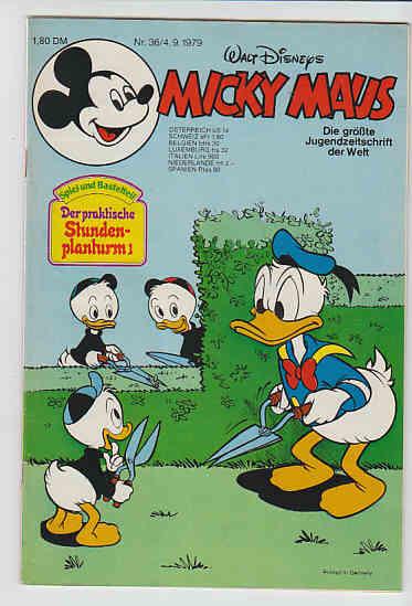 Micky Maus 1979: Nr. 36: