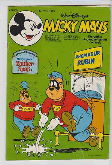 Micky Maus 1979: Nr. 47: